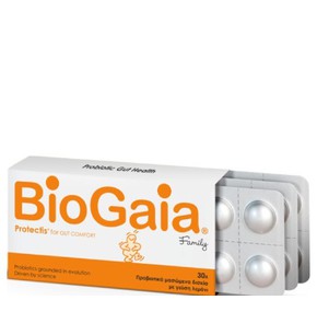 Biogaia Protectis Family For Gut Comfort, 30 Chewa