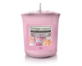 Yankee Candle Home Inspiration Αρωματικό κερί Votive Sugared Blossom 49gr