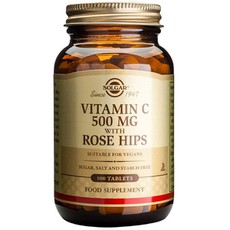 Solgar Vitamin C 500 mg with Rose Hips Συμπλήρωμα 