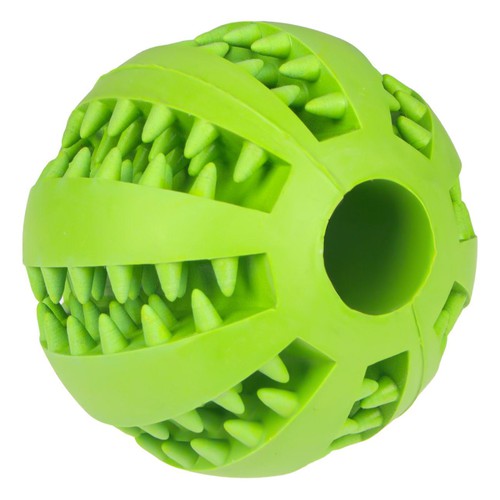 Top për qen, ngjyrë jeshil, 7.5 cm