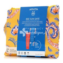 Apivita Σετ Bee Sun Safe - Hydra Sensitive Soothing Face Cream SPF50 - Καταπραϋντική Κρέμα Προσώπου, 50ml & ΔΩΡΟ After Sun Cool & Sooth Gel Cream - Δροσιστική & Καταπραϋντική Κρέμα Τζελ, 100ml