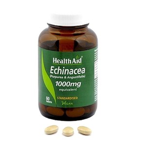 Health Aid Echinacea Εxtract 1000mg 60 vetabs