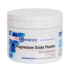 Viogenesis Magnesium Oxide Powder Organge Flavour,