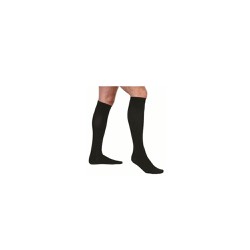 ADCO Men's Below the Knee Socks Black Class II (21-30 mm Hg) Small (26-38) 1 pair