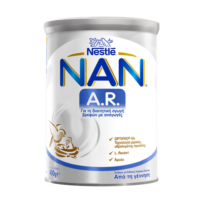 NAN A.R. Βρεφικό Γάλα Σε Σκόνη Για Την Αντιμετώπιση Των Αναγωγών 400g