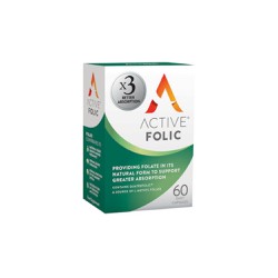 TerraNova Active Folic Acid Folic Acid Supplement For Cellular Energy Production 60 capsules