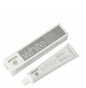 Apivita White Whitening Toothpaste with Mastic & P