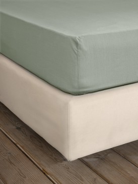 Bedsheet - Unicolors - Rock Green