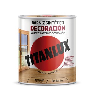 Titanlux Varnish Stain for Wood Gloss Finish TITAN