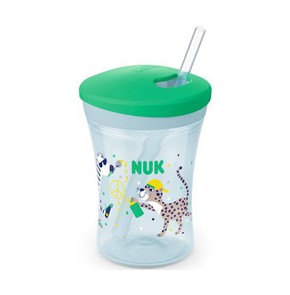 Nuk Evolution Action Cup 12+ Ποτηράκι με Καλαμάκι 