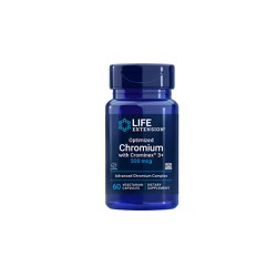 Life Extension Optimized Chromium With Crominex 3+ Dietary Supplement For Appetite Suppression 60 Veggie Capsules