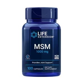 Life Extension MSM 1000mg, 100 Caps