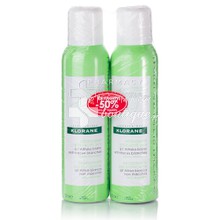 Klorane Σετ Deodorant Spray - 24ωρη Αποσμητική Προστασία με Λευκή Αλθέα, 2 x 125ml (-50% στο 2ο)