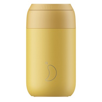 CHILLYS SERIES 2 COFFEE CUP POLLEN YELLOW 340ML