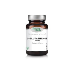 Power Health Platinum Range L Glutathione 250mg Dietary Supplement With Glutathione For Stimulation & Antioxidant Action 30 capsules