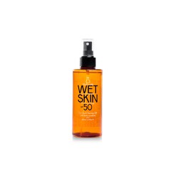 YOUTH LAB. Wet Skin SPF50 Dry Touch Tanning Oil Face Body Sunscreen Dry Oil With Tanning Activator 200ml