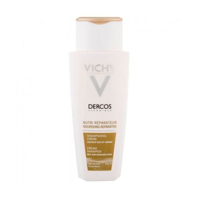 VICHY Dercos Nourishing Reparative Σαμπουάν Για Αναδόμηση/Θρέψη Για Ξηρά Μαλλιά 200ml