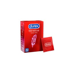Durex Sensitive Thin Feel Condoms Λεπτά Προφυλακτικά Για Καλύτερη Αίσθηση 30 τεμάχια