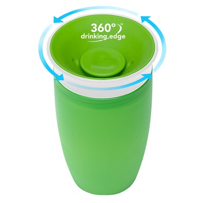 Munchkin Miracle 360° Sippy Cup "Green" 296ml