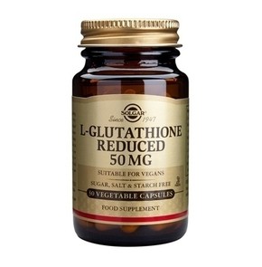 Solgar L-Glutathione 50mg 30 Vegetable Capsules