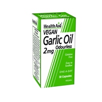 HEALTH AID GARLIC OIL 2MG (ΑΟΣΜΟ) 30VEG. CAPS