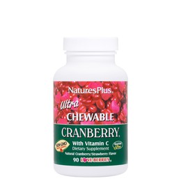 Nature's Plus, Ultra Chewable Cranberry, 90 chewable tabs