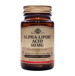 Solgar Alpha Lipoic Acid 60mg 30 Capsules