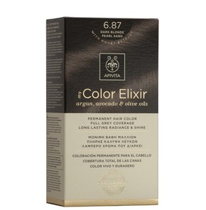 Apivita My Color Elixir N6.87 -Permanent Hair Colo