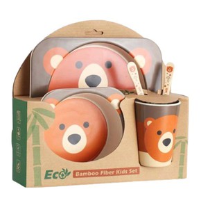 One & Only Baby Children's Food Set Bear from Bamb