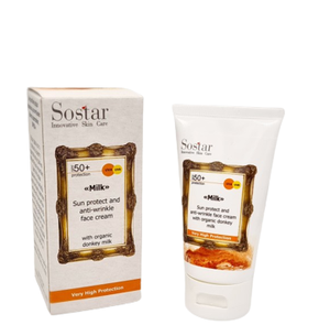 Sostar <<Milk> Sun Protect and Anti-Wrikle Face Cr