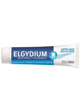 Elgydium Anti-Plaque Toothpaste contains Chlorhexi