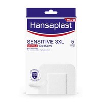 Hansaplast Sensitive 3XL 10x15cm 5τμχ - Αποστειρωμ
