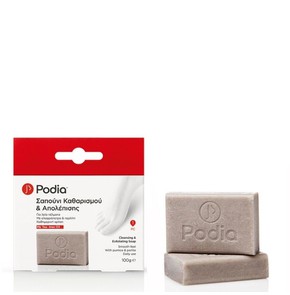 Podia Cleansing Exfoliating Soap, 100gr