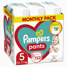Pampers Pants MONTHLY PACK No5, 12-18 Kg Πάνες - Β