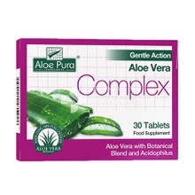Optima Aloe Vera Complex - Δυσκοιλιότητα, 30 tabs