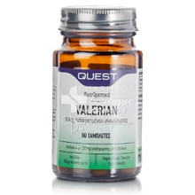 Quest Valerian 83mg - Αϋπνία, 90 tabs