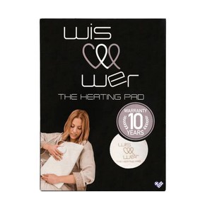WiseWer Heating Pad in White Color 35x50cm