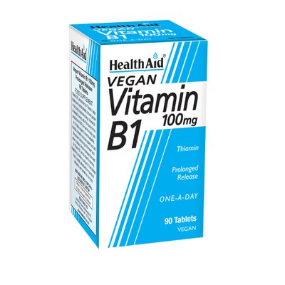 HEALTH AID Vitamin B1 100mg 90tabs