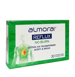 Almora Reflux No Burn, 30 Chewable Tabs