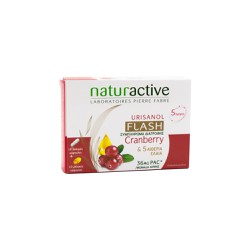 Naturactive Urisanol Cranberry Flash + Αιθέρια Έλαια 36mg 20 κάψουλες