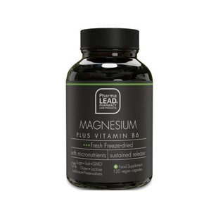 Pharmalead Black Range Magnesium Plus Vitamin B6, 