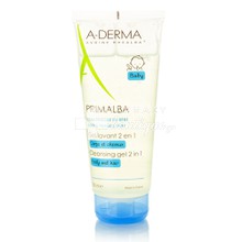 A-Derma Primalba 2 in 1 Cleansing Gel - Καθαρισμός Βρέφους, 200ml