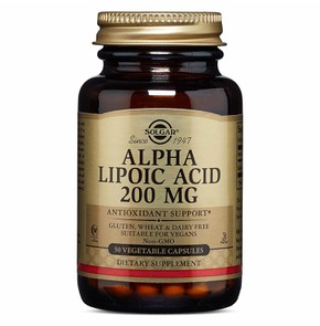 Solgar Alpha Lipoic Acid 200mg, 50caps