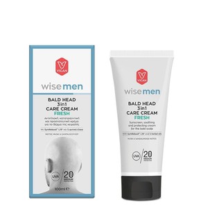Vican Wise Men-Bald Head 3in1 Care Cream Fresh, 10