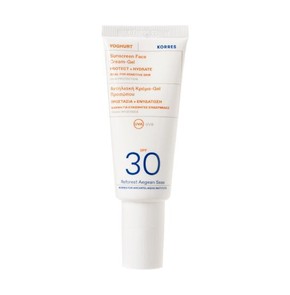 Korres Yoghurt Sunscreen Face Cream-Gel SPF30-Αντη
