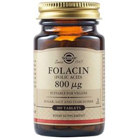 Solgar Folic Acid 800mg 100 Ταμπλέτες - Συμπλήρωμα