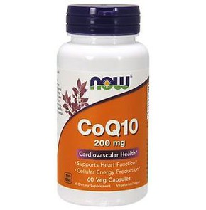 Now Foods CoQ10 200 mg - 60 Vcaps®