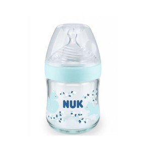 Nuk Nature Sense Glass Bottle with Silicone Nipple