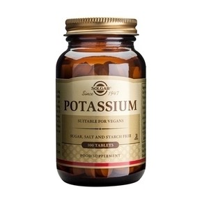 Solgar Potassium Gluconate 99mg 100 Tablets