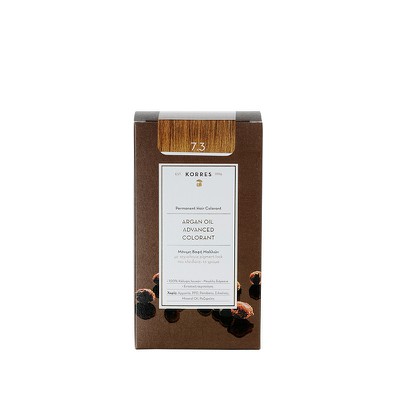 KORRES Argan Oil Advanced Colorant Βαφή Μαλλιών Gold/ Honey Blonde 7.3 50ml